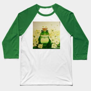 Frog prince Baseball T-Shirt